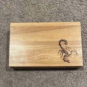 Vintage Marlboro Gear Scorpion Stinger Dominoes Set In Its Original Wooden Box